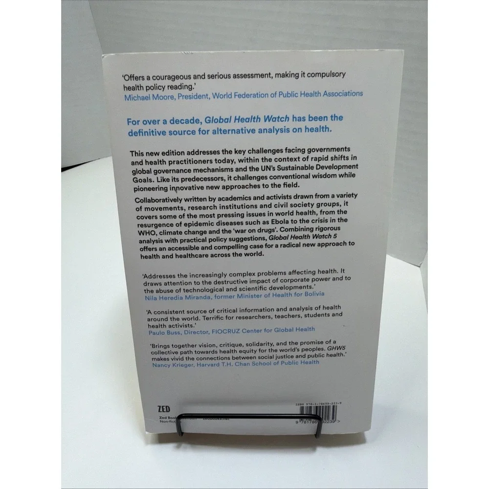 Global Health Watch 5 : An Alternative World Health Report - Like New